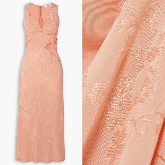 Moon Twist Floral Jacquard Slip Dress XS - The Line by K - Picture 3 of 11